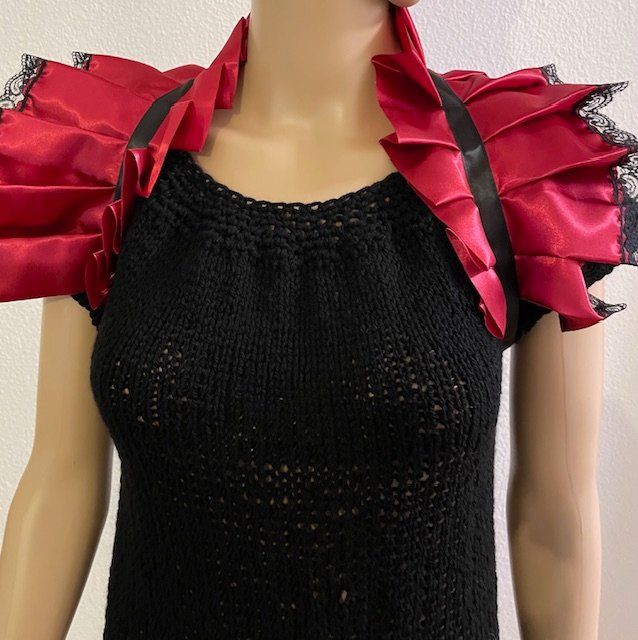 Vestiti: Kleid leicht Schwarz Rot Neu – Nuovo e nell'imballaggio originale da Au ZH venduto da Jaggy4 2