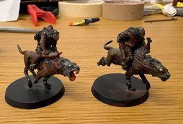 Games Workshop Herr der Ringe – Sharku und Wargreiter (Zinn)