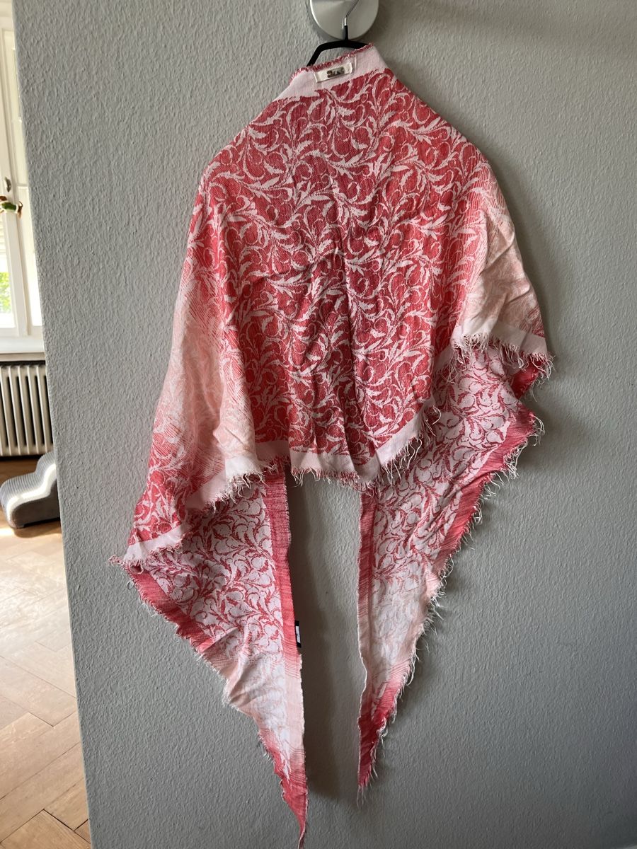 Foulard & Sciarpe: Dreiecks Schal HIGH rot weiss – Usato da Solothurn venduto da Brini06