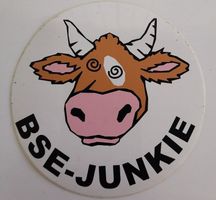 BSE-Junkie  (Aufkleber, PVC)