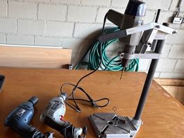 Bohrmaschinen Set Einhell Wolfcraft gebraucht
