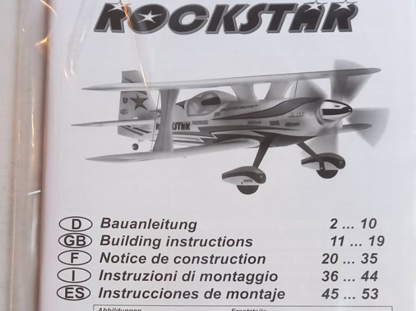 Kit di modellismo & Modellini statici: Magnifique avion Biplan  "Rookstar" de Multiplex – Nuovo e nell'imballaggio originale da La Chaux-de-Fonds venduto da dom_nf8p 5