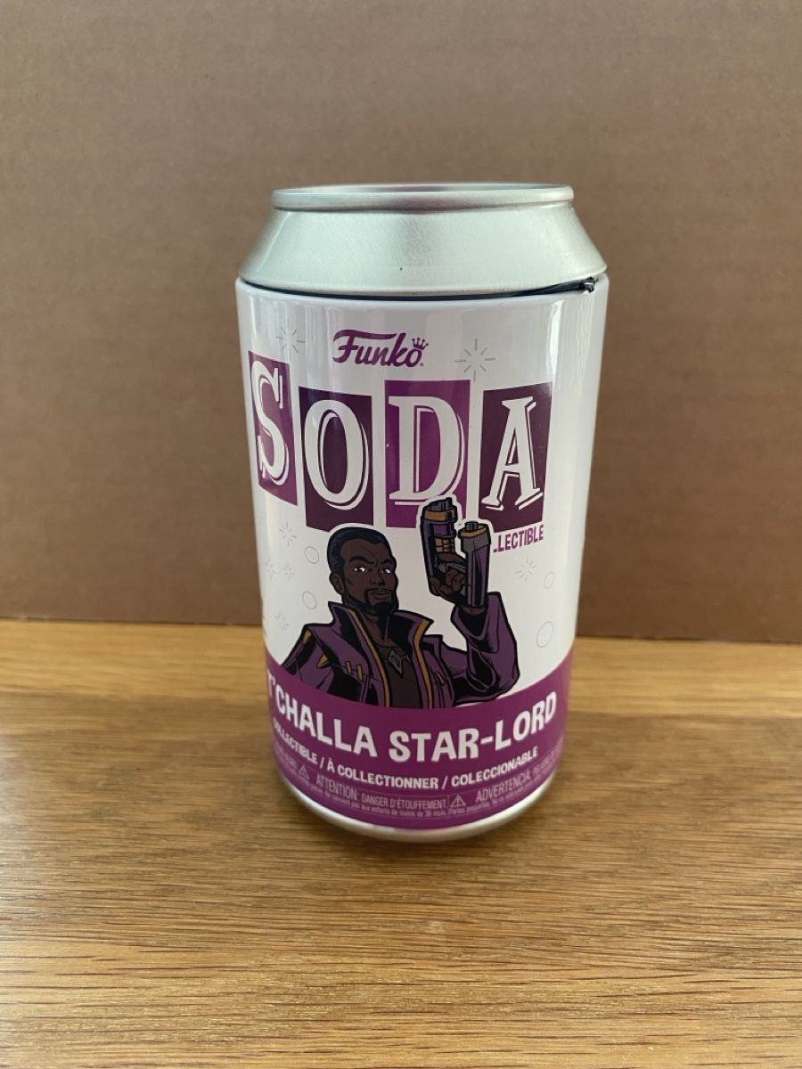 Funko Statuette: Funko Soda T'Challa Star-Lord Marvel Common – Nuovo (secondo la descrizione) da Romanshorn venduto da jul_f68h