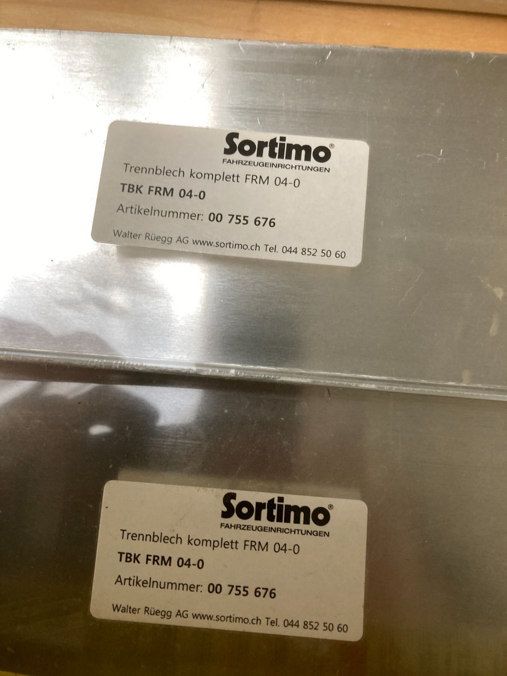 Sortimo Tutti gli attrezzi: 5x Sortimo Trennblech TKB FRM 04-0 neu – Nuovo e nell'imballaggio originale da Cham venduto da WB2223 3