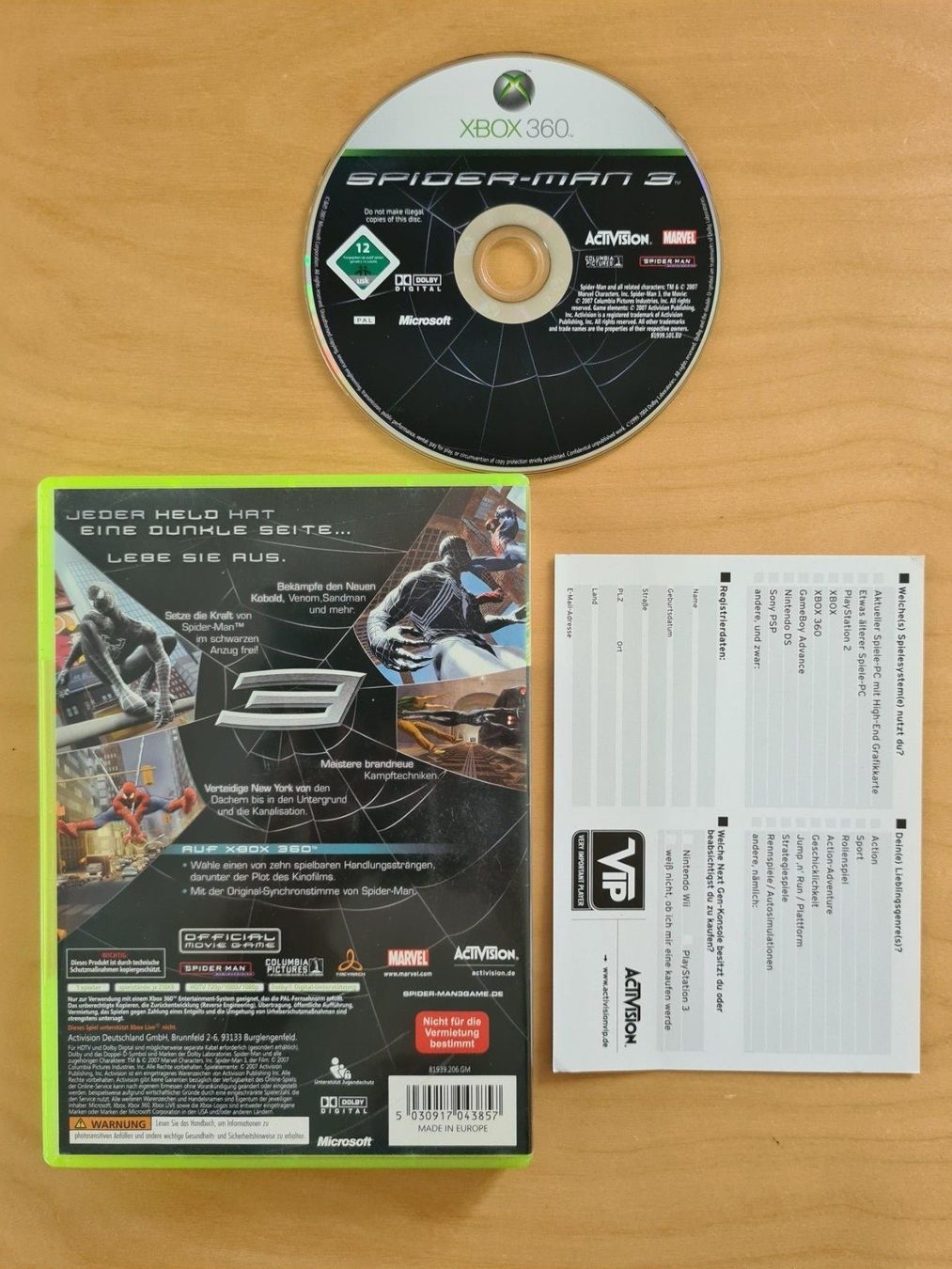 Giochi: Spider-Man 3 (Xbox 360) – Usato da Oberwil BL venduto da Spieltopia 1