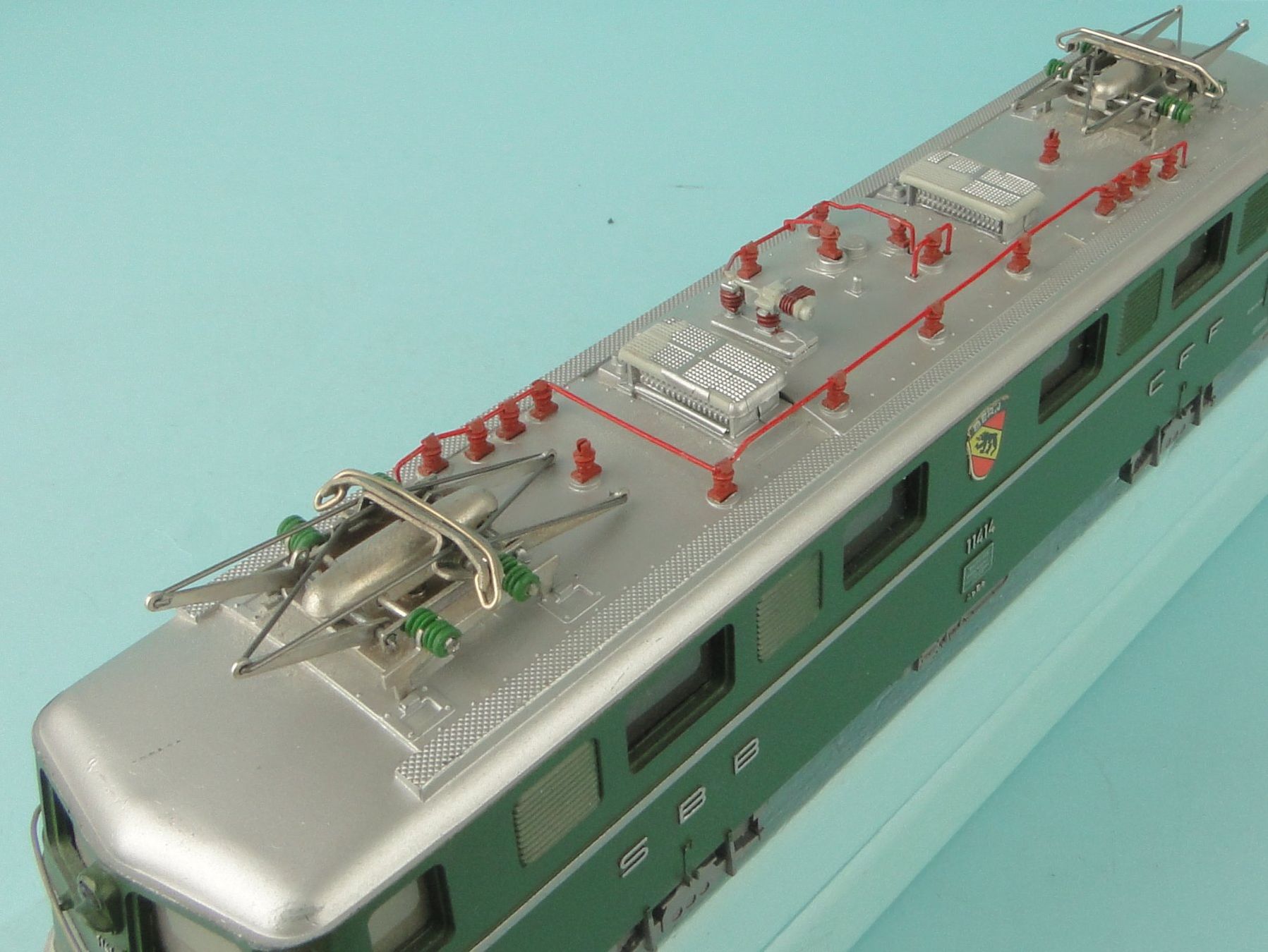Märklin Modellini di ferrovie: Märklin 3050  SBB Ae 6/6, Gleichstrom – Usato da Bülach venduto da cann11 6