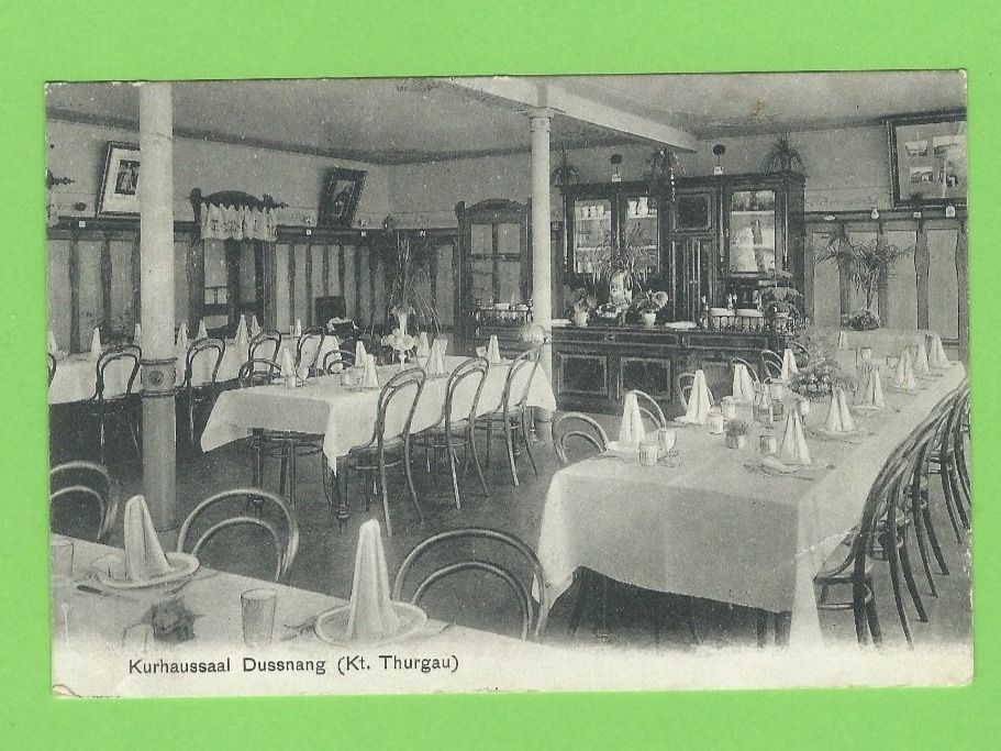 Cartoline postali: Kurhaussaal Dussnang – Usato da Zürich venduto da t24_de