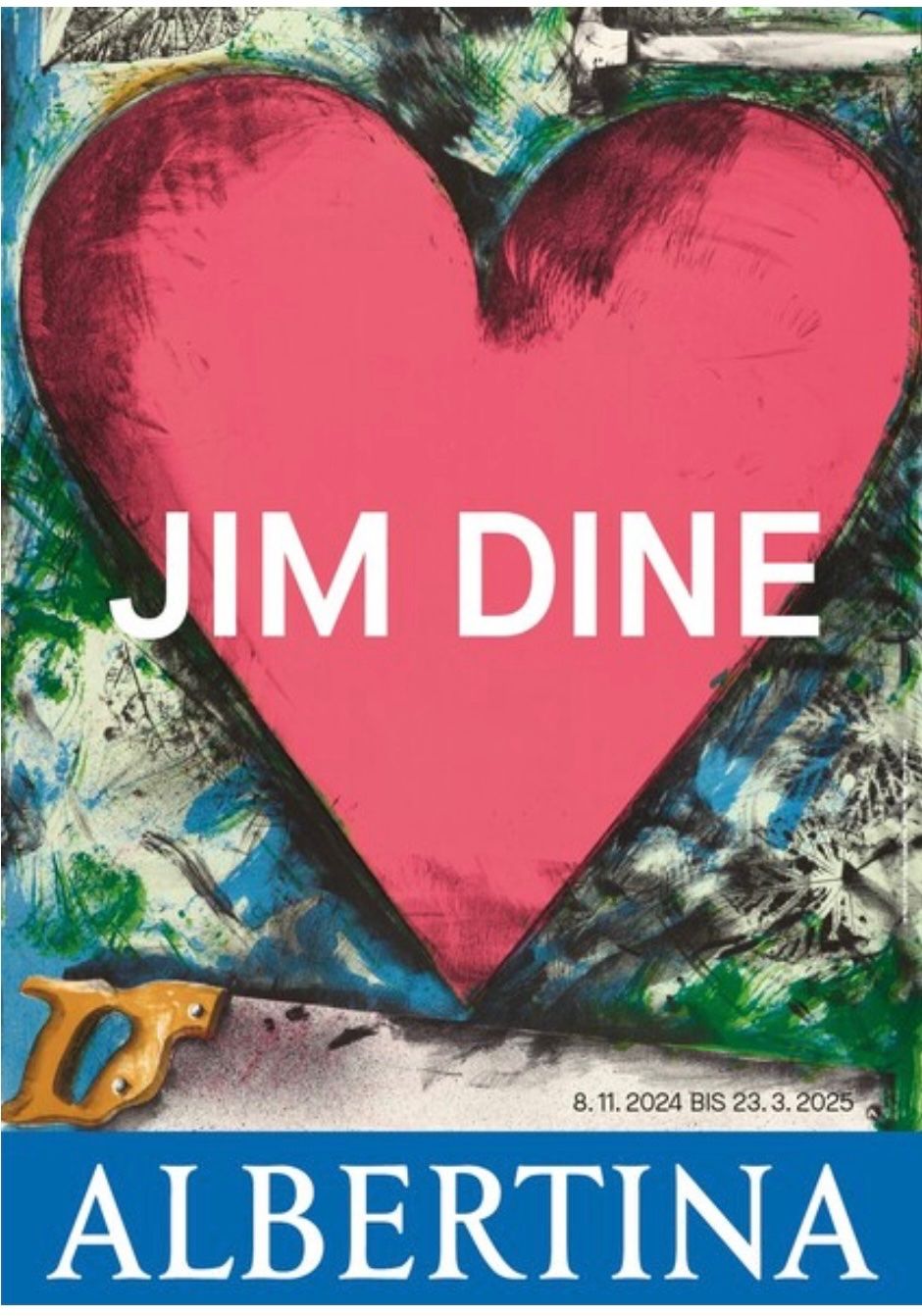 Foto & Immagini: Dine  Jim - schönes Plakat Albertina – Usato da Bern venduto da Artbrokerswitzerland