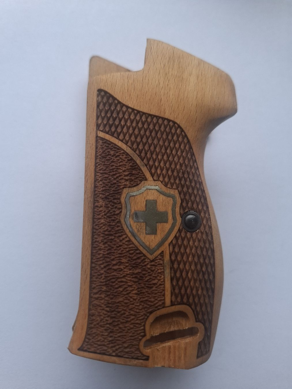 Articoli in legno: Nussbaum Griffschalen für die Sig P210  – Nuovo (secondo la descrizione) da Rothrist venduto da griffe