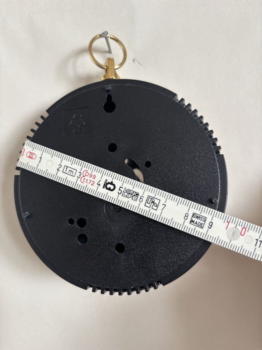 Misurare: Rundes Thermometer Hygrometer, Messingrand. – Usato da Zürich venduto da Rita017 1