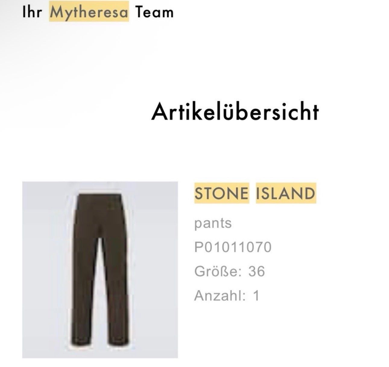 Stone Island Pantaloni: Stone Island Hose – Nuovo (secondo la descrizione) da Wettingen venduto da nik_22w8 4