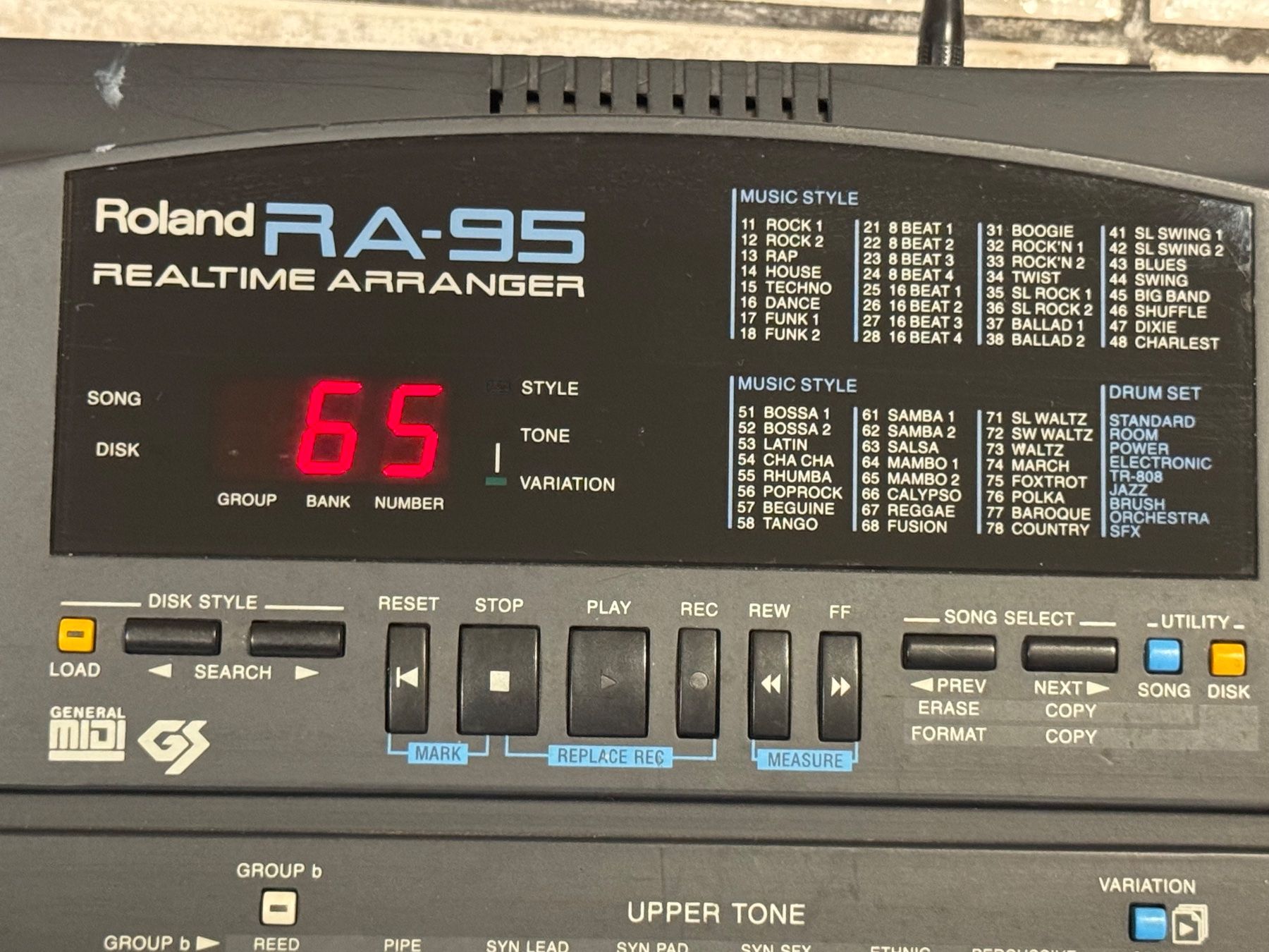 Roland Musikinstrumente: Roland | RA-95 | Realtime Arranger – Gebraucht aus Kaiseraugst von Drasa 3