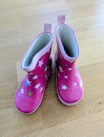 Playshoes Gummistiefel Gr. 25 Pink mit Sternen