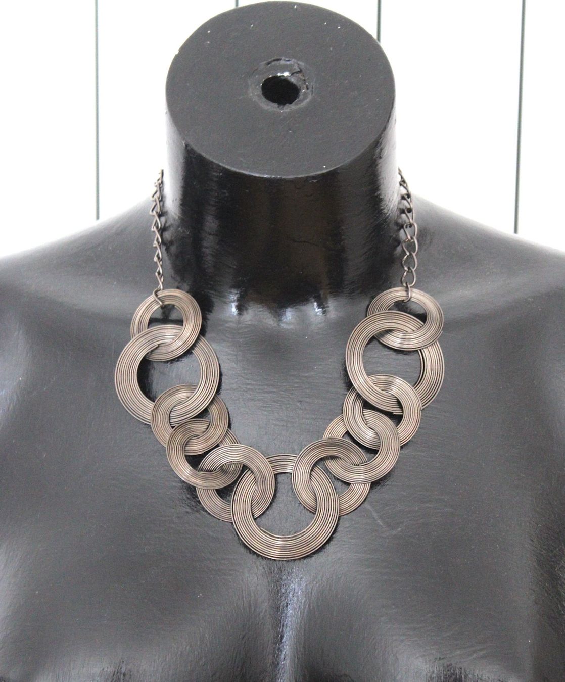 Catenine: Vintage-Halskette, bronzefarbig – Usato da Locarno venduto da madame-tus-sauds 5