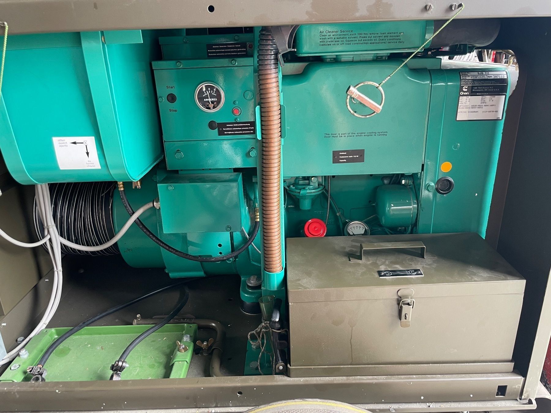 Generatori di corrente: Armee Generator 6Kva – Usato da Diepoldsau venduto da Knochen 8