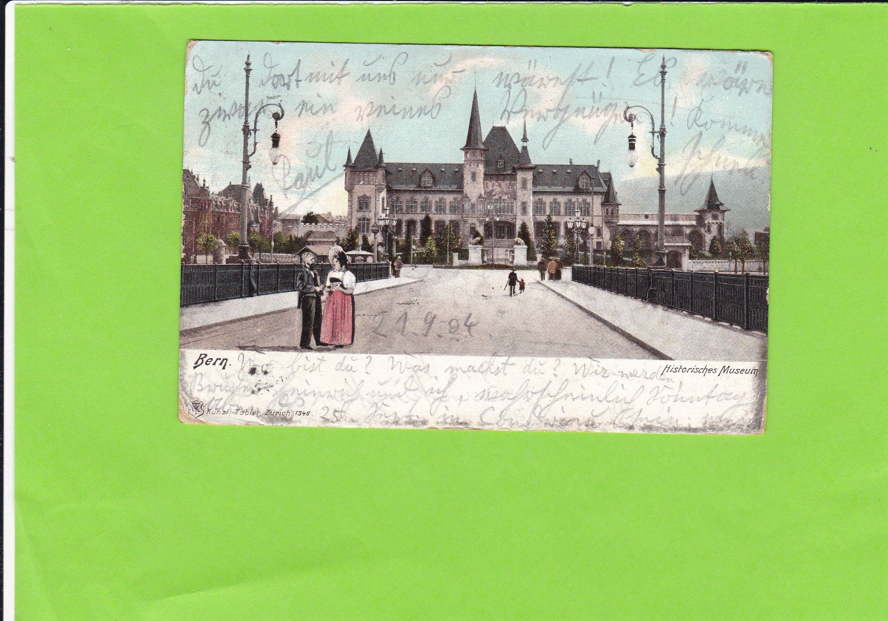 Cartes postales: Bern-Historisches Museum-belebt – D'occasion à St. Peterzell par neckertal