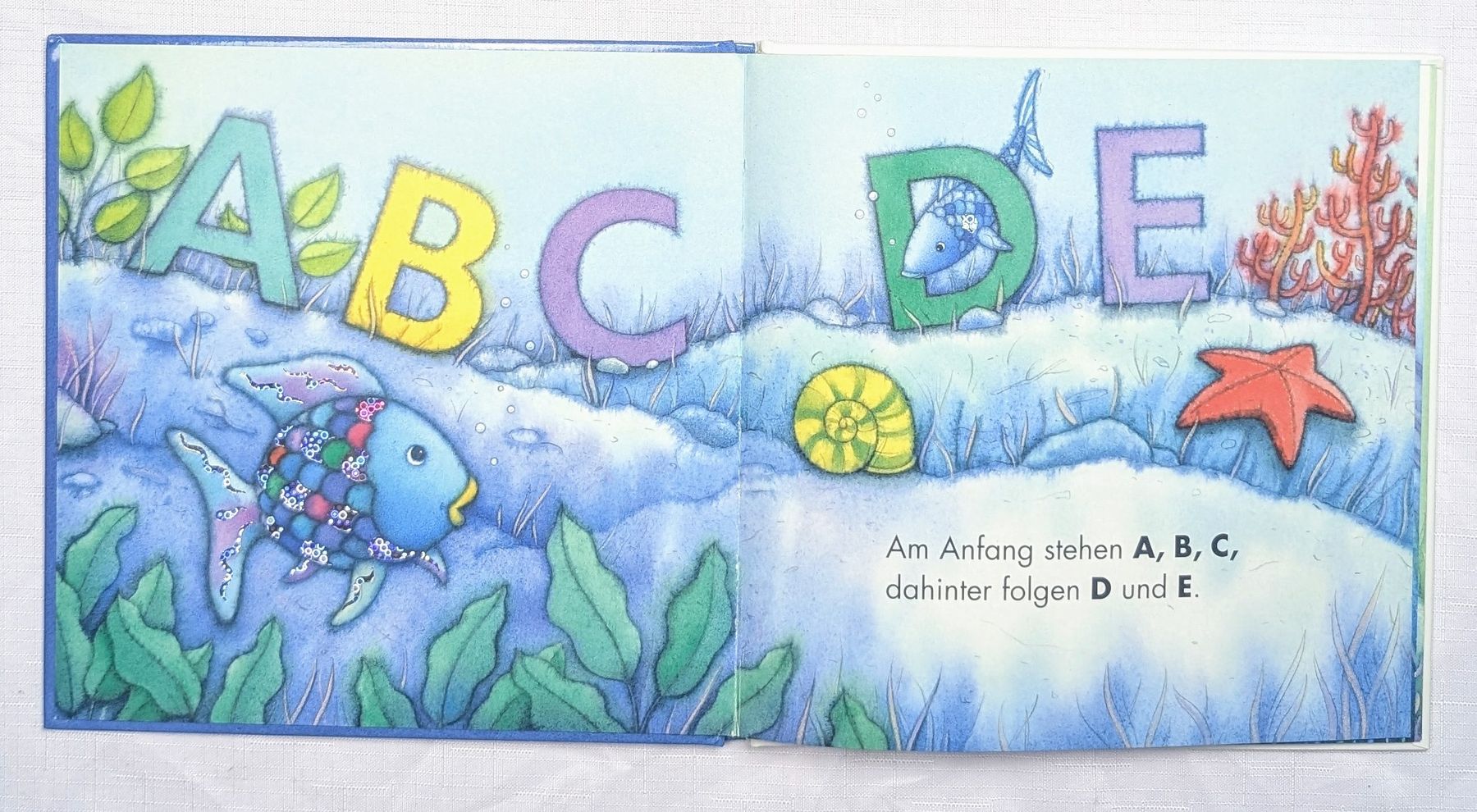 Bücher: Der Regenbogenfisch lernt das ABC - Marcus Pfister – Neu (gemäss Beschreibung) aus Wängi von ABIZONE-86 1