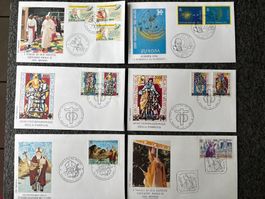 Vatikan Briefmarken Sammlung - sechs Stück******