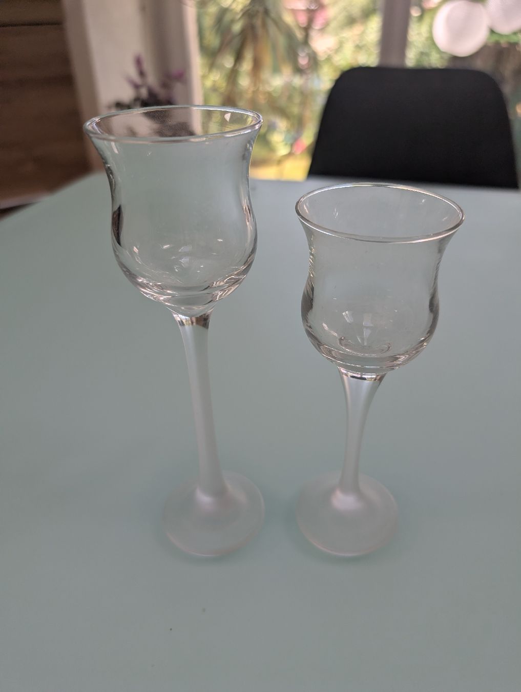 Partylite Portacandele: Verre bougeoir dépoli ensemble PartyLite  – Usato da Lignières venduto da Sulyvan