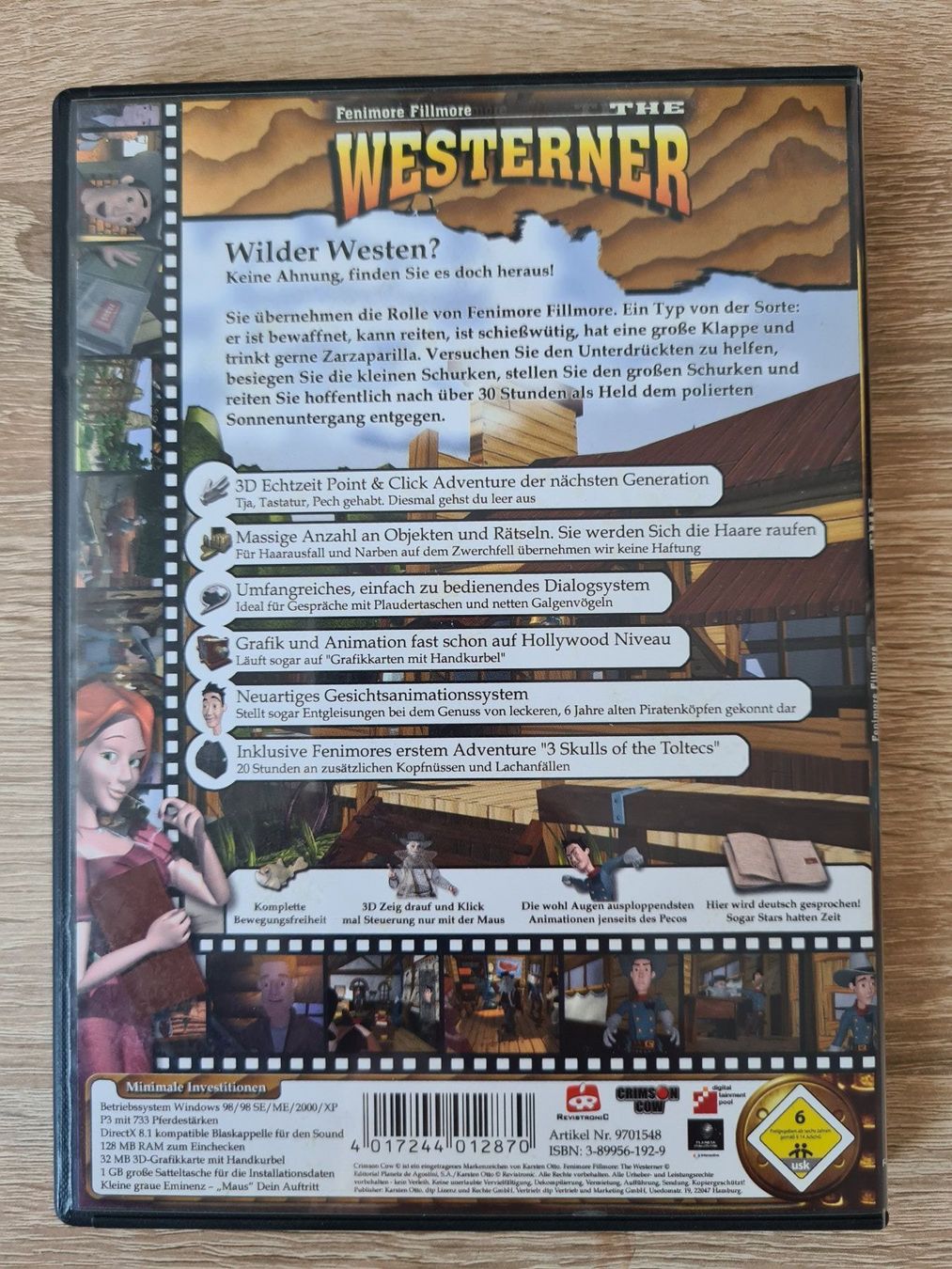 Giochi: The Westener + add-on - PC (2 CD) – Usato da Carouge GE venduto da Franllo 1