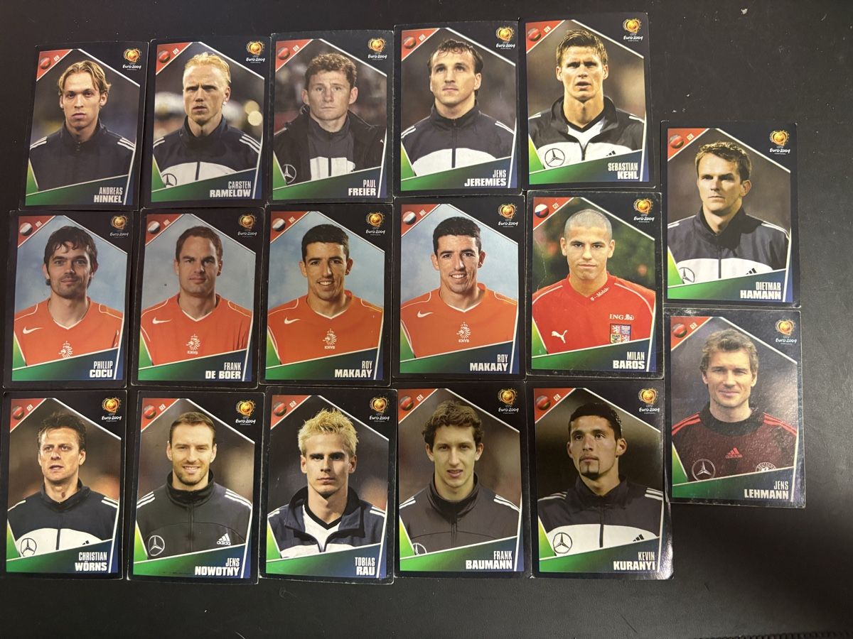 Panini Carte collezionabili: 50 cartes panini euro 2004 – Usato da Lausanne venduto da Lemanchot 1