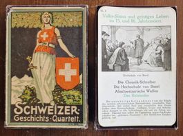 SCHWEIZER - Geschichts-Quartett