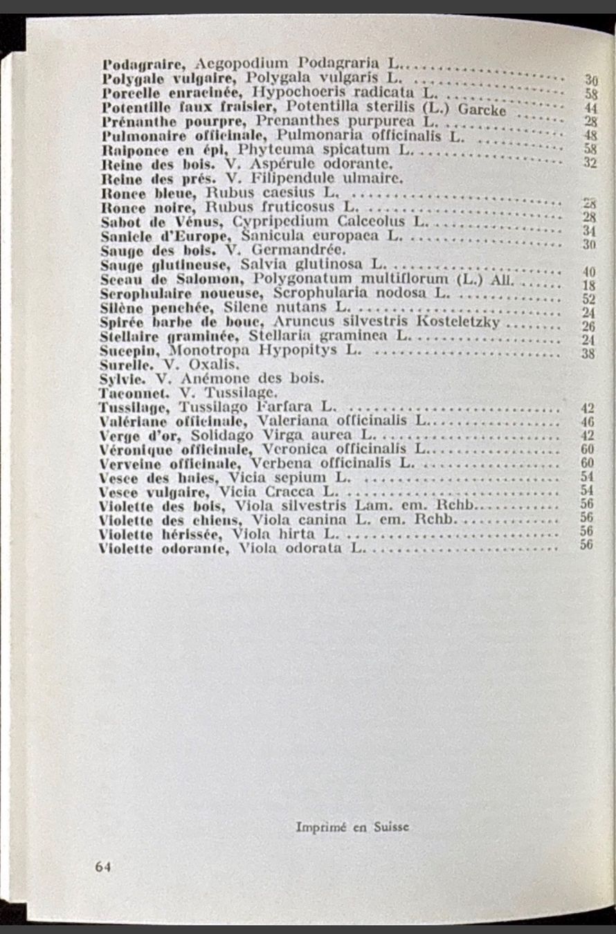 Libri: Fleurs des bois, Petits Atlas Payot – Usato da Fleurier venduto da jea_j77g 7