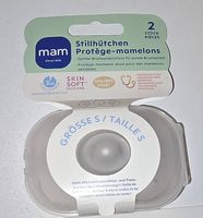 Stillhütchen MAM Grösse S & L / 2 chf je Grösse 