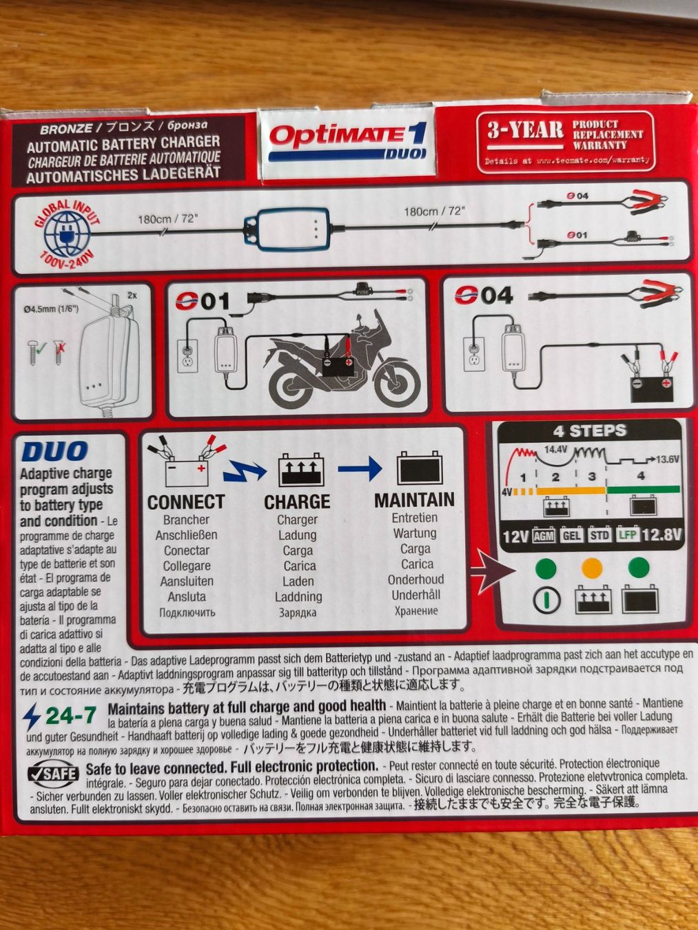 Caricabatterie: Motorrad Batterie Ladegerät | Optimate 1 Duo – Usato da Luzern venduto da mic_yg2k 1
