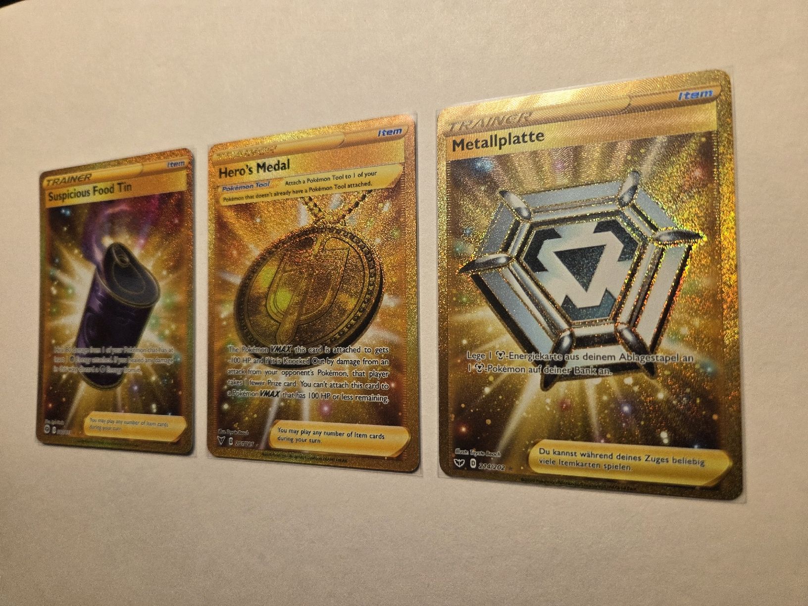 Pokémon Carte collezionabili: Pokemon Gold 3er Bündel – Nuovo (secondo la descrizione) da Stachen venduto da Gon_Soku 1