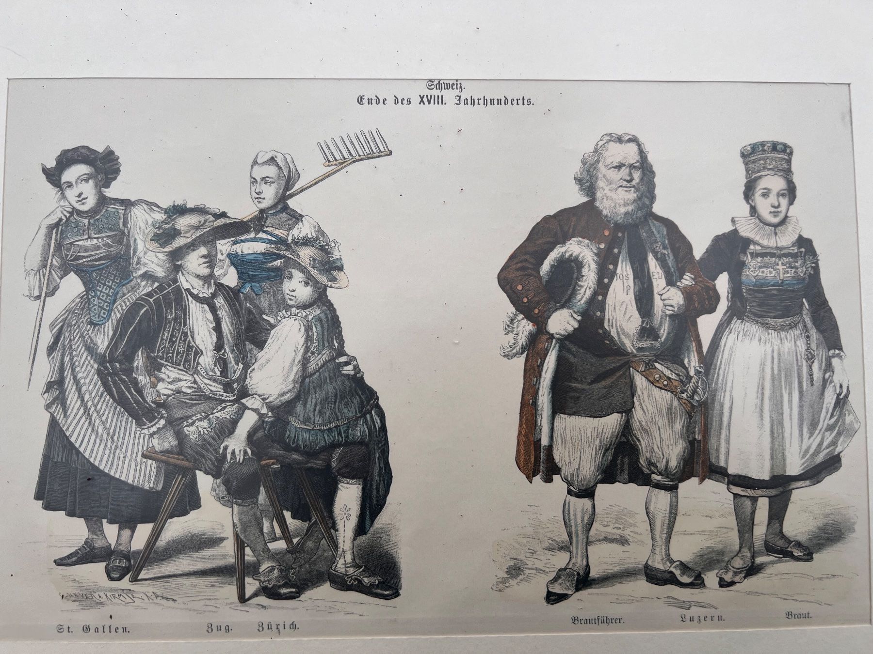 Grafiken & Lithographien: Grande et superbe lithographie dans son cadre. – Gebraucht aus Savigny von ron_q529 5