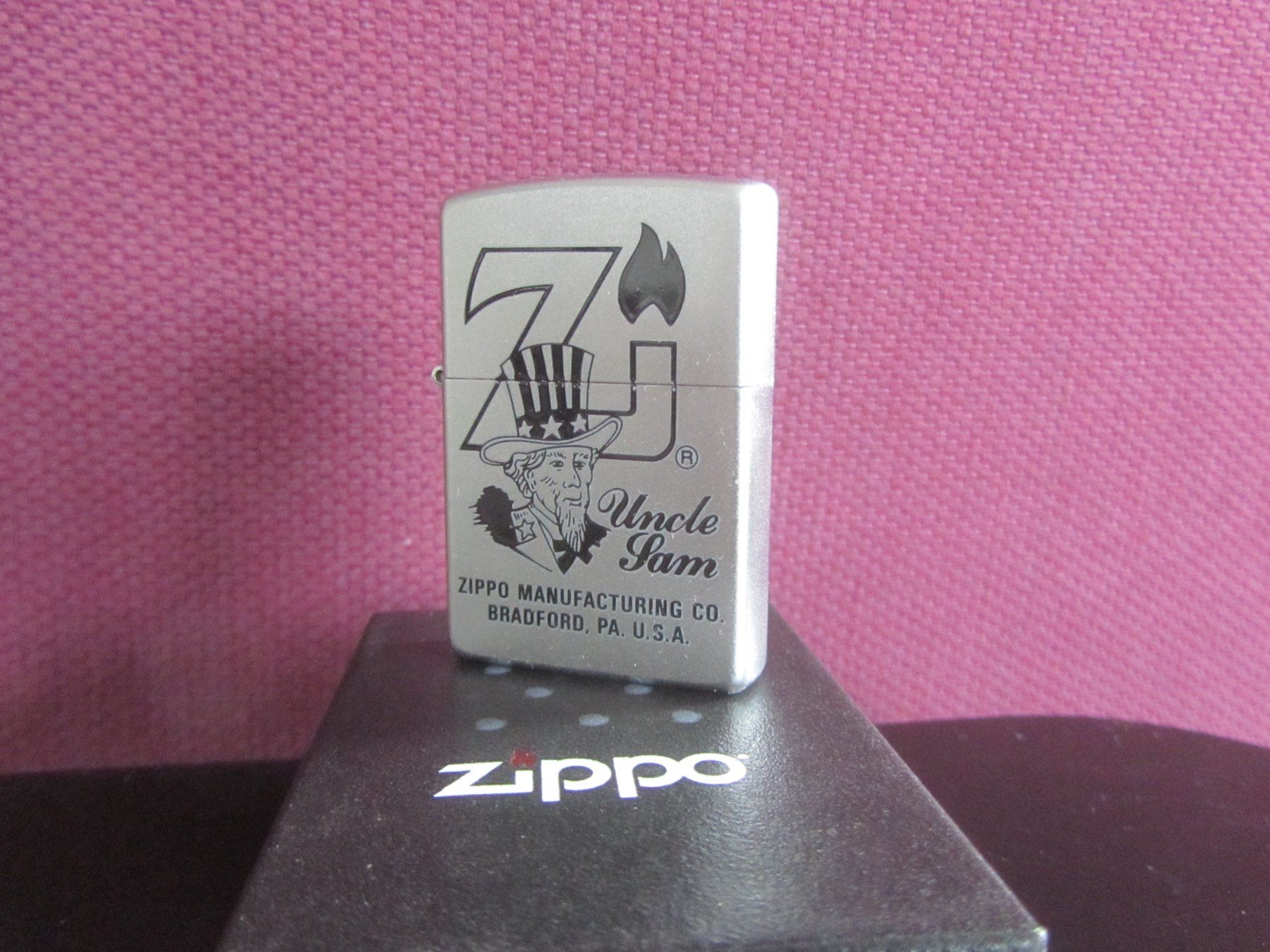 Zippo Accendini: Zippo Uncle Sam NEU – Nuovo e nell'imballaggio originale da Pampigny venduto da Calypso06