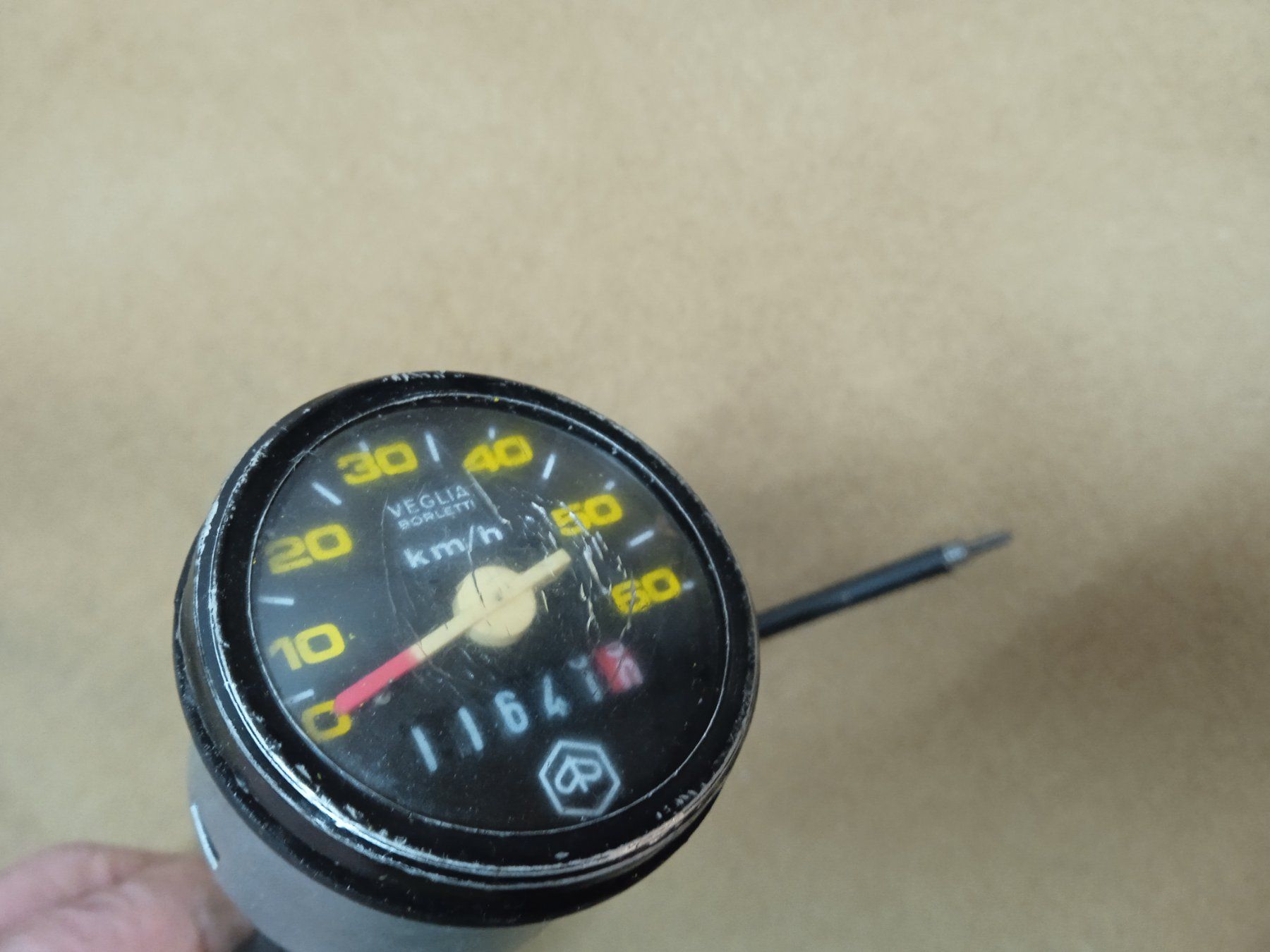 Piaggio Mofa-Ersatzteile: Piaggio Tacho..lauft – Gebraucht aus Fulenbach von Elektronik