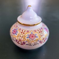 Vintage Porzellan Parfüm-Dose CHALOULOS Athen – Duft „NINA“