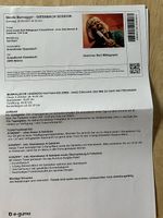 2 konzerttickets Nicole Bernegger