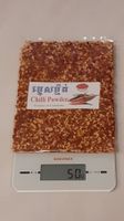 K.. R) Chili Pulver aus Kambodscha, 50g, neu