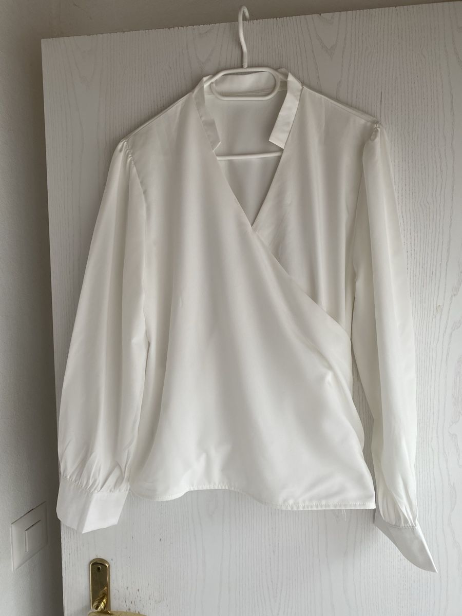 Camicette: Bluse weiss Gr 42 neu – Nuovo (secondo la descrizione) da Brugg AG venduto da Honeybee6