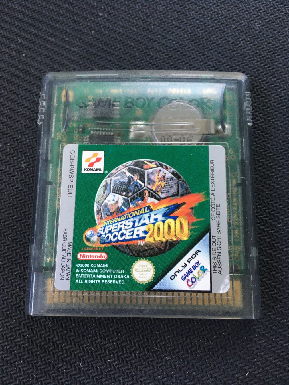 Nintendo Giochi: Superstar Soccer 2000 - Gameboy Color – Usato da St.Gallen venduto da MedienJoe