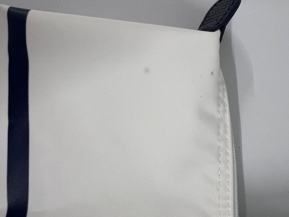 Longchamp Borse da donna: Longchamp Pliage blau/weiss – Usato da Basel venduto da Fehlen 4