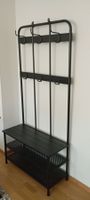 Garderobe schwarz Metall wie neu