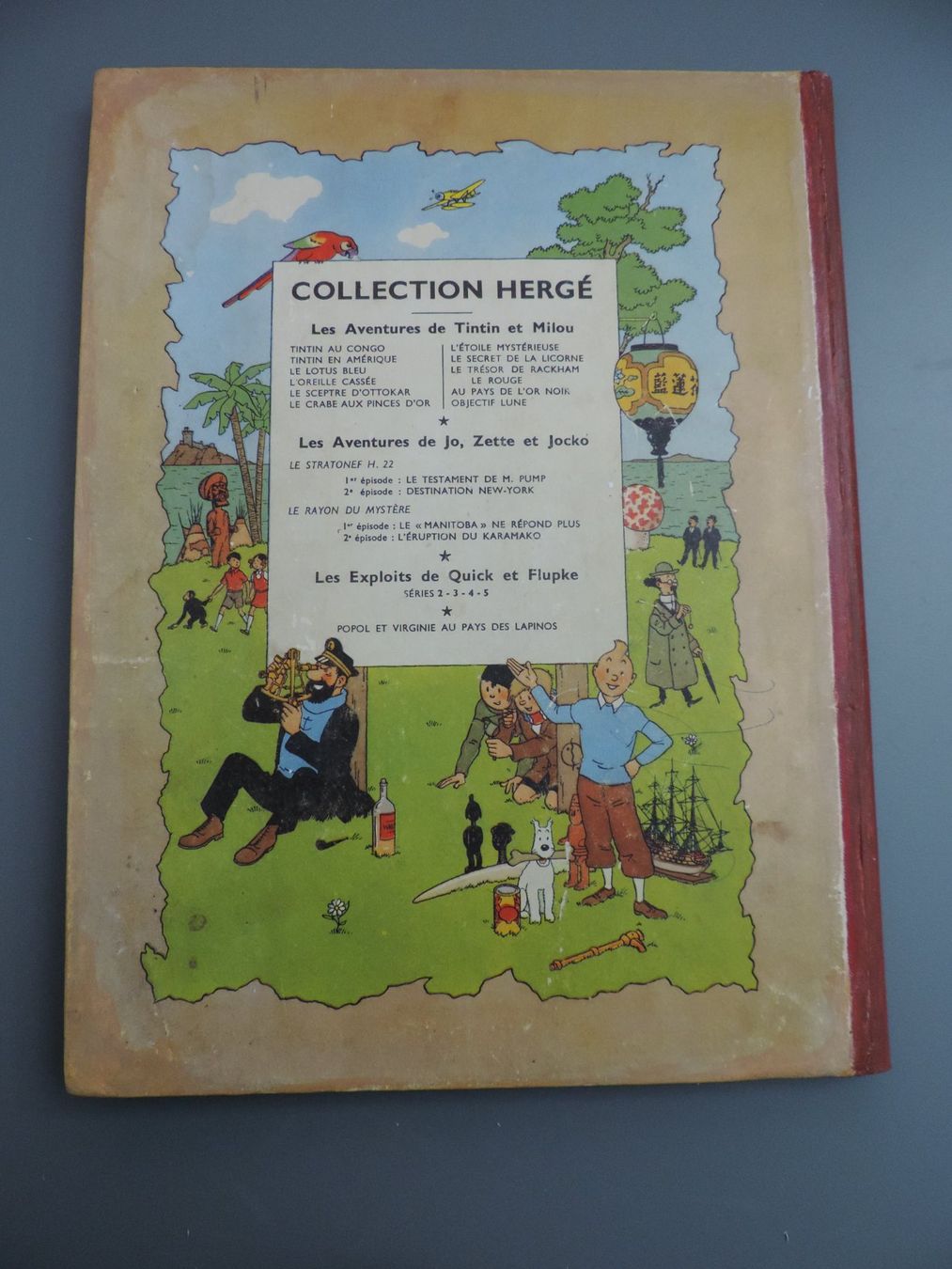 Fumetti: TINTIN  EO Belge 1953 Objectif Lune – Usato da Remetschwil venduto da shalpe 3