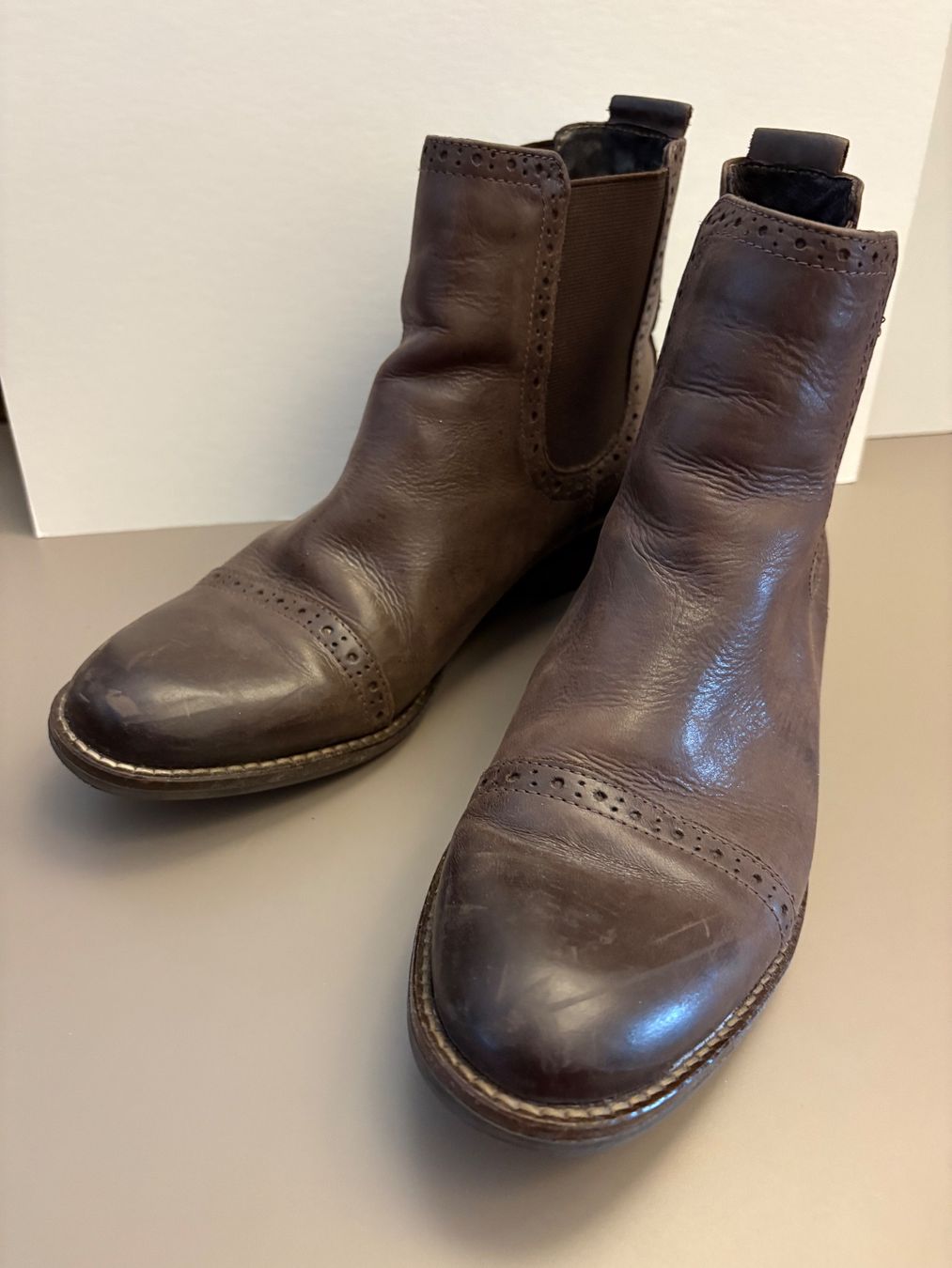 Damenschuhe: Lederstiefel Boots 41 Neuwertig – Neu (gemäss Beschreibung) aus Zürich von BeLene