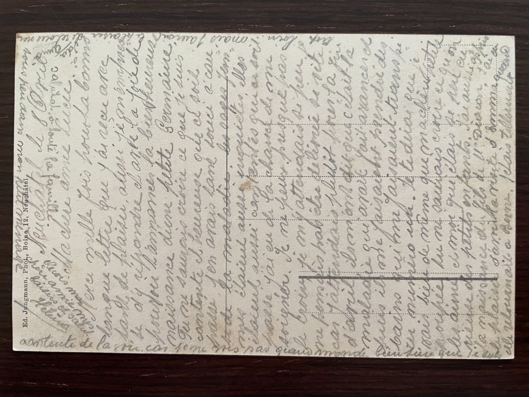 Cartoline postali: NEUCHÂTEL Maternité, animée – Usato da Wald ZH venduto da TLILEF 1
