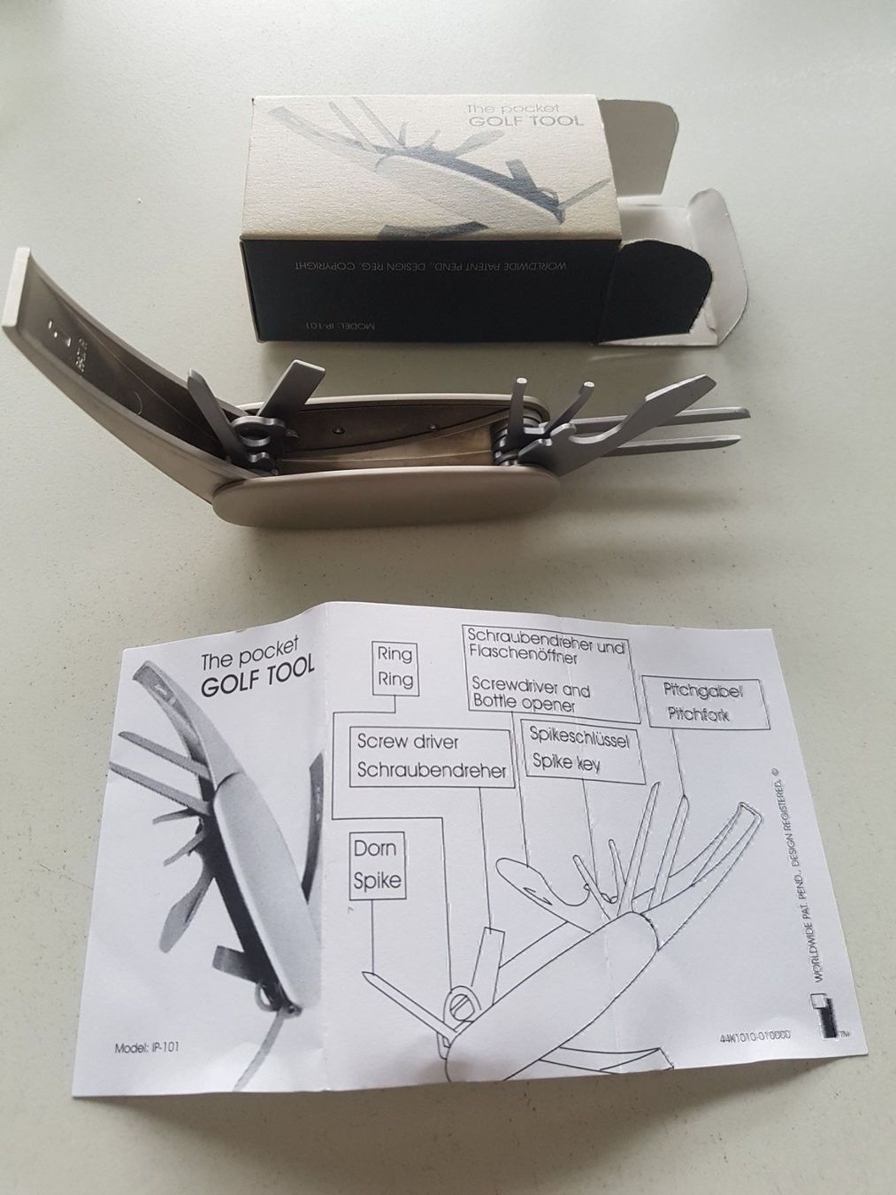 Mazze & Set: Pocket Golf Tool – Nuovo e nell'imballaggio originale da Solothurn venduto da Csw1