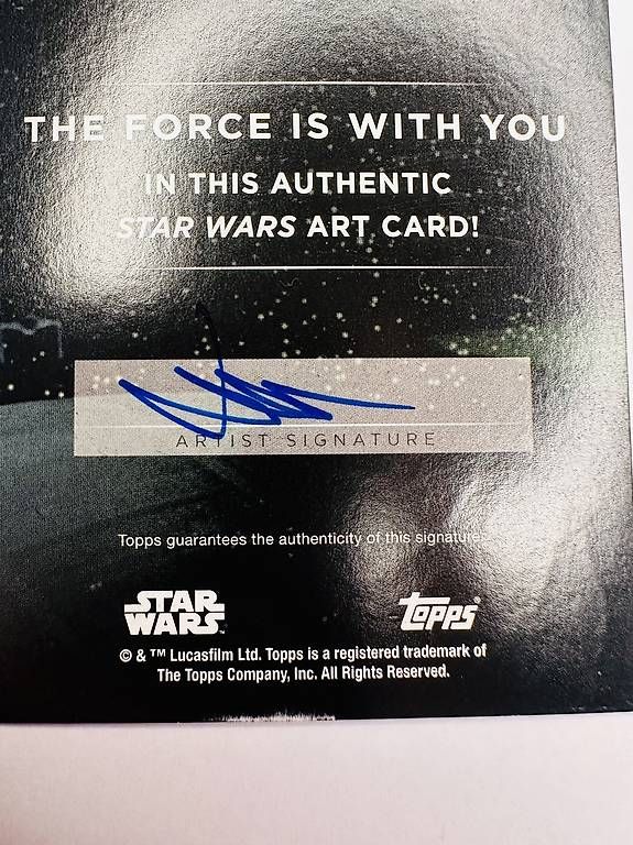 Carte collezionabili: TOPPS STAR WARS 1/1 SKETCH LUKE SKYWALKER – Usato da Walliswil b.Wangen venduto da Swiss-Trading-Bros 3