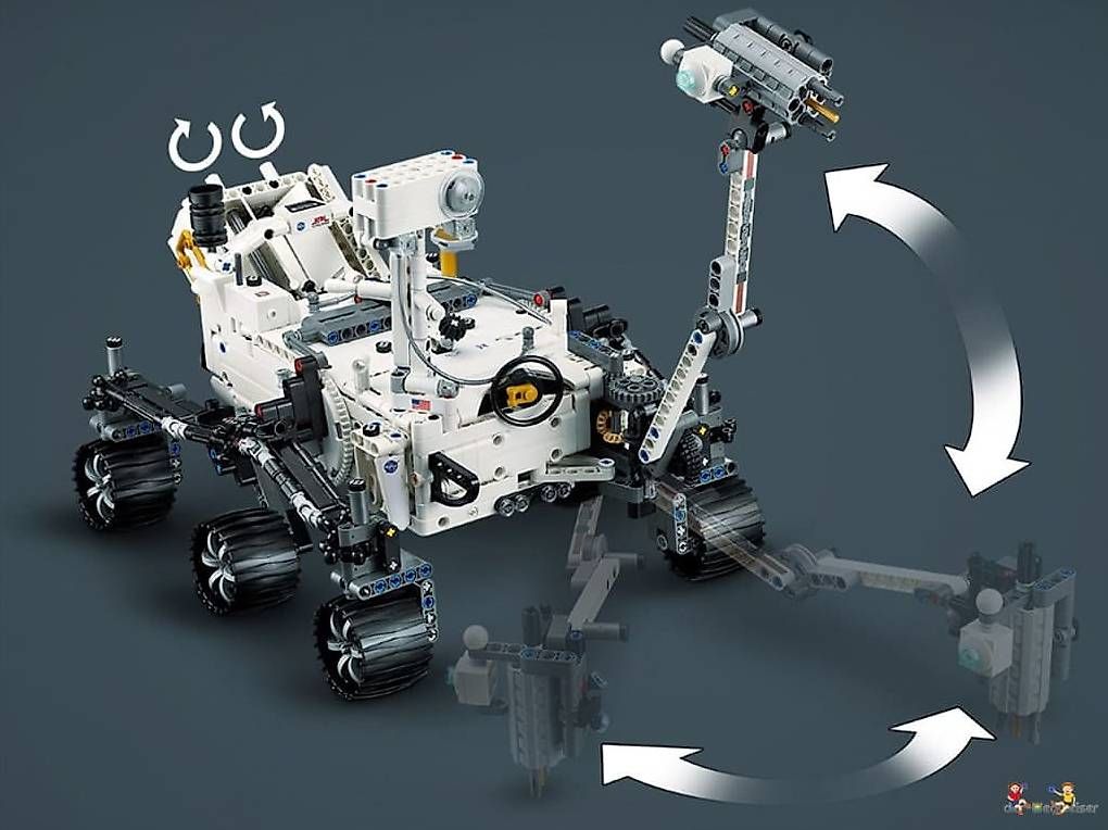 Lego Giocattoli: Lego Technic NASA Mars Rover Perseverance 42158 – Nuovo e nell'imballaggio originale da Birsfelden venduto da der-Wegweiser 5
