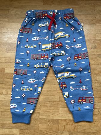 Frugi Organic Cotton Pants, 12-18 Months, vehicle design