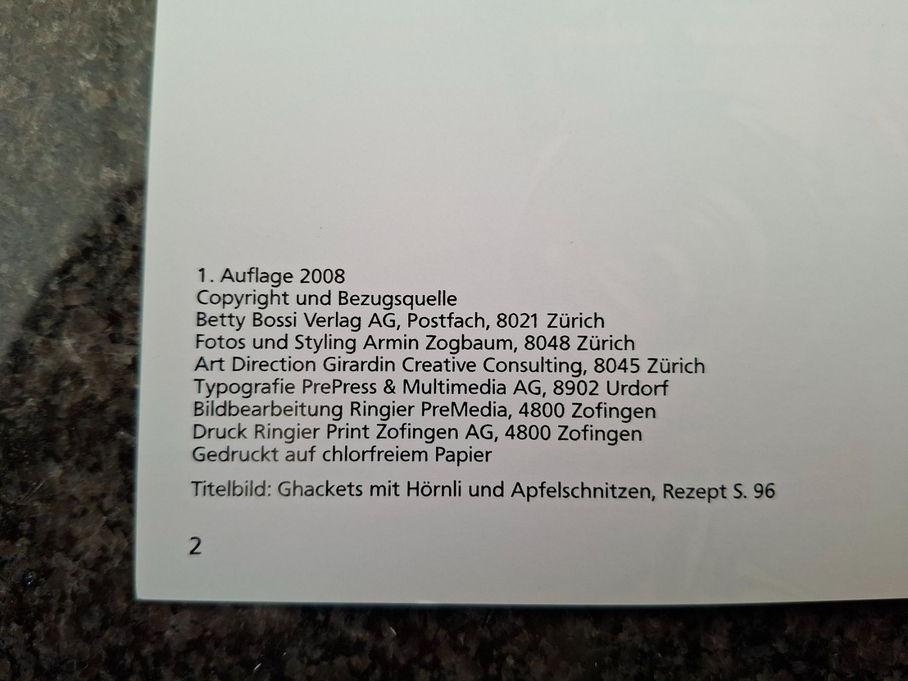 Libri: Betty Bossi; Gschnätzlets & Ghackets – Usato da Boniswil venduto da Totomat-Lady2 3