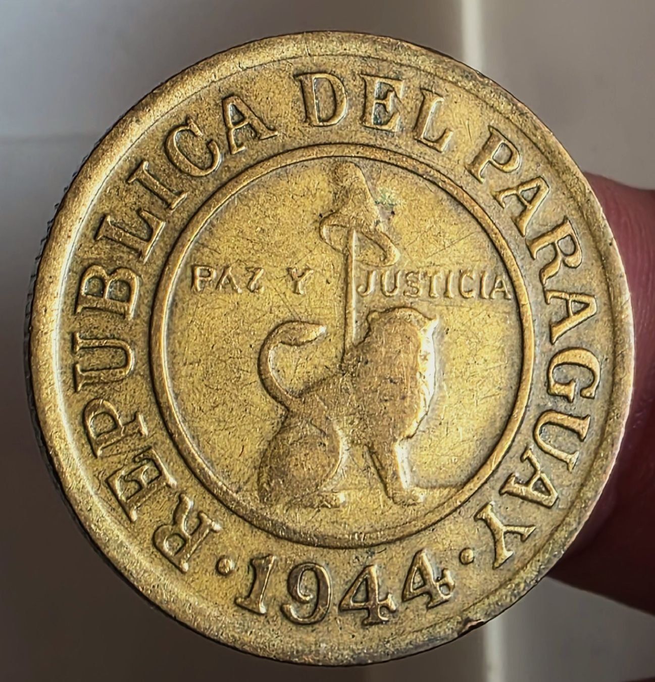 Tutti le monete: PARAGUAY 50 CENTIMOS 1944 – Usato da winterthur venduto da CoinPassion