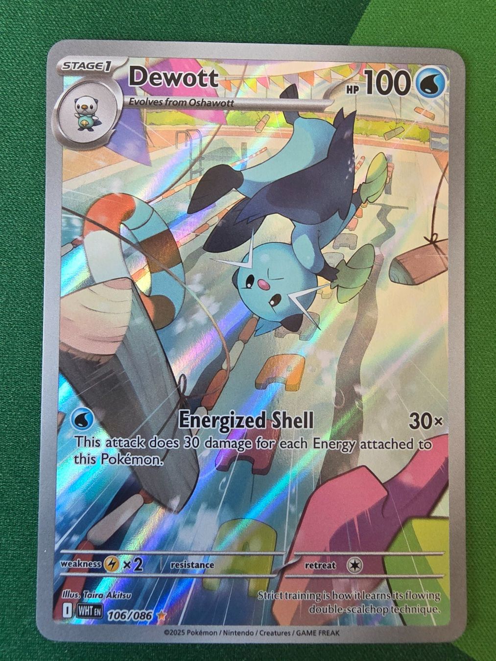 Pokémon Carte collezionabili: Pokemon Dewott 106/086 White Flare Englisch – Nuovo (secondo la descrizione) da Gossau SG venduto da worklifebalance